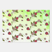 Feuille De Papier Cadeau Arc-en-ciel (Devant)