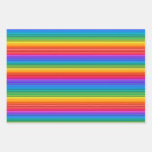 Feuille De Papier Cadeau Arc-en-ciel - Enveloppement Abstrait (Devant 2)