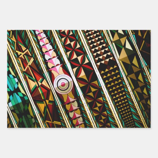 Feuille De Papier Cadeau Architecture espagnole (Devant 2)