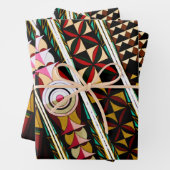 Feuille De Papier Cadeau Architecture espagnole (En situation)