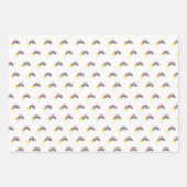 Feuille De Papier Cadeau Arcs-en-ciel et foudre (Devant 2)