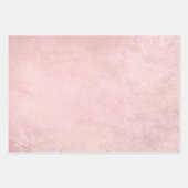 Feuille De Papier Cadeau Argent rose Rose géométrique tendance (Devant 3)