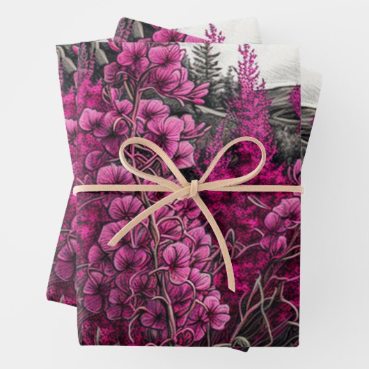 Feuille De Papier Cadeau Armes à feu 7 (En situation)