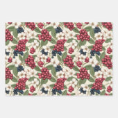 Feuille De Papier Cadeau Aronia (Devant 2)