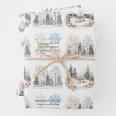 Feuille De Papier Cadeau Arrêter par Woods (En situation)