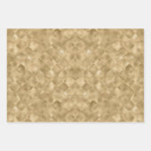 Feuille De Papier Cadeau Arrière - plan Gold Glam (Devant)