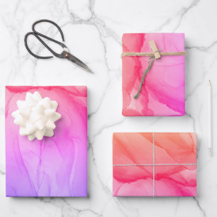 Feuille De Papier Cadeau Art Abstrait coloré Frédéric Arc en ciel