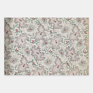 Feuille De Papier Cadeau art abstrait motifs géométriques et colorés