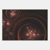 Feuille De Papier Cadeau Art Abstrait Starlight (Devant 3)