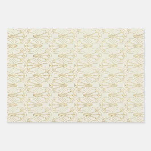 Feuille De Papier Cadeau Art déco (Devant 2)