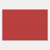 Feuille De Papier Cadeau Art Déco Motif 12 - Blanc blanc cassé sur Milano R (Devant 3)