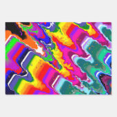 Feuille De Papier Cadeau Art fluvial de la rivière Rainbow (Devant 3)