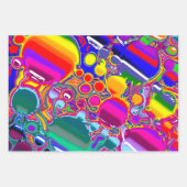 Feuille De Papier Cadeau Art fluvial de la rivière Rainbow (Devant 2)