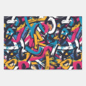 Feuille De Papier Cadeau Art graffiti (Devant 3)
