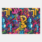Feuille De Papier Cadeau Art graffiti (Devant)