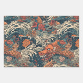 Feuille De Papier Cadeau Art japonais du tatouage (Devant 2)