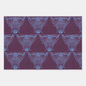 Feuille De Papier Cadeau Art Nouveau Couvertures de livres anciens (Devant 2)