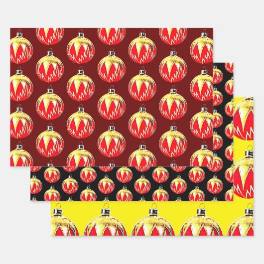 Feuille De Papier Cadeau Artisanat de Noël (Lot)