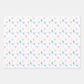 Feuille De Papier Cadeau Arts martiaux Karate Étoiles Abstraites Étincelles (Devant 2)