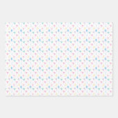 Feuille De Papier Cadeau Arts martiaux Karate Étoiles Abstraites Étincelles (Devant)