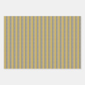 Feuille De Papier Cadeau Assemblage Gold et Silver (Devant 3)