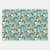 Feuille De Papier Cadeau Association australienne des chiens bergers (Devant 2)