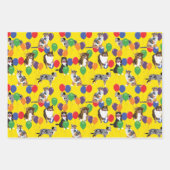 Feuille De Papier Cadeau Association australienne des chiens bergers (Devant)