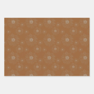 Feuille De Papier Cadeau Aster