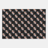 Feuille De Papier Cadeau Astronaute de l'espace Red Panda (Devant 2)