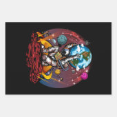 Feuille De Papier Cadeau Atlas Space Man (Devant)