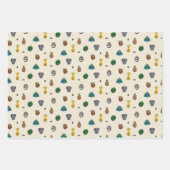 Feuille De Papier Cadeau Au zoo (Devant 3)