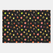 Feuille De Papier Cadeau Autumn Fall Harvest Pattern (Devant 3)