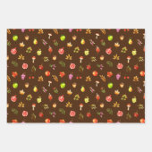 Feuille De Papier Cadeau Autumn Fall Harvest Pattern (Devant 2)