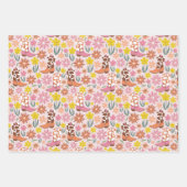 Feuille De Papier Cadeau Aventure Cowgirl (Devant 3)