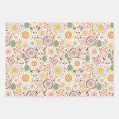 Feuille De Papier Cadeau Aventure Cowgirl (Devant)