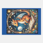 Feuille De Papier Cadeau Baby Dragon (Devant 2)