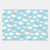 Feuille De Papier Cadeau Baby Hercules and Pegasus Cloud Pattern Wrapping P (Devant 2)