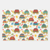 Feuille De Papier Cadeau Baby shower (Devant 3)