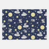 Feuille De Papier Cadeau Baby Shower  (Devant)