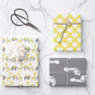 Feuille De Papier Cadeau Baby shower