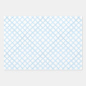 Feuille De Papier Cadeau Baby shower Blue Rocking Horse (Devant 2)