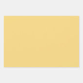 Feuille De Papier Cadeau Baby shower d'aquarelle florale Citrus Lemon (Devant 3)