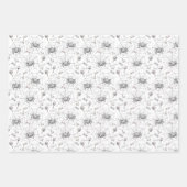 Feuille De Papier Cadeau Baby shower d'Halloween Citrouille migre (Devant 2)