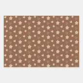 Feuille De Papier Cadeau Baby shower d'ours Citrouille (Devant 2)