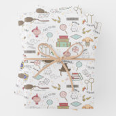 Feuille De Papier Cadeau Baby shower Harry Potter simple (En situation)