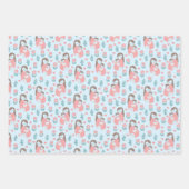 Feuille De Papier Cadeau Baby shower Nouveau-né 3 (Devant 3)