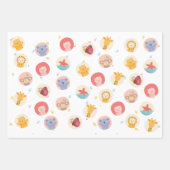 Feuille De Papier Cadeau babygirll (Devant 2)