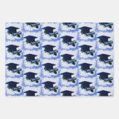 Feuille De Papier Cadeau Bac De Diplôme Et Collecte De Diplôme (Devant)