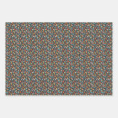 Feuille De Papier Cadeau Bac de diplôme, Tassel et Confetti (Devant 3)