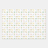 Feuille De Papier Cadeau Bac de graduation et ballons Pastel 2025 (Devant 2)